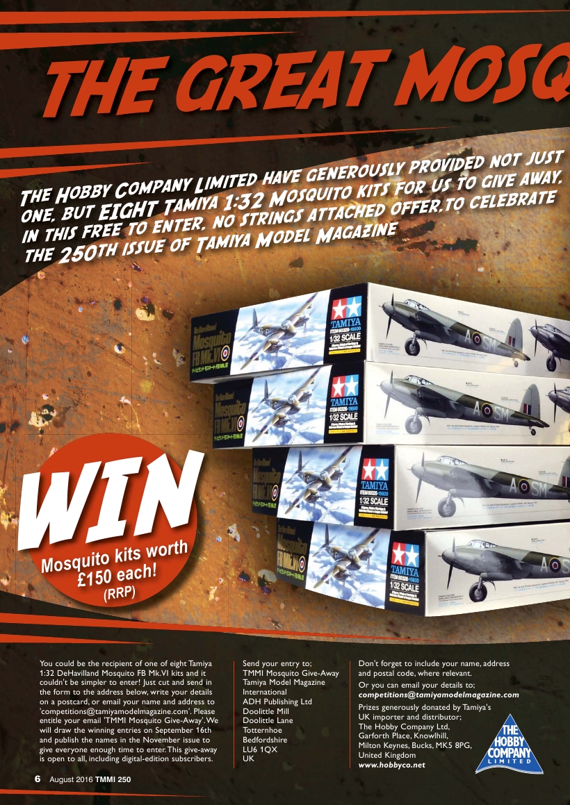 Tamiya Model Magazine 250 (2016-08)